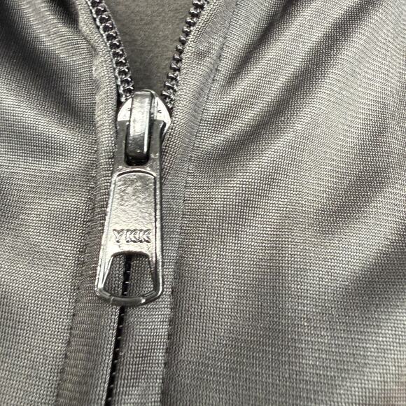 Ireland Track Jacket Mens Large Black Full Zip Irish Flag Stripes GHAST Satin - Picture 3 of 11